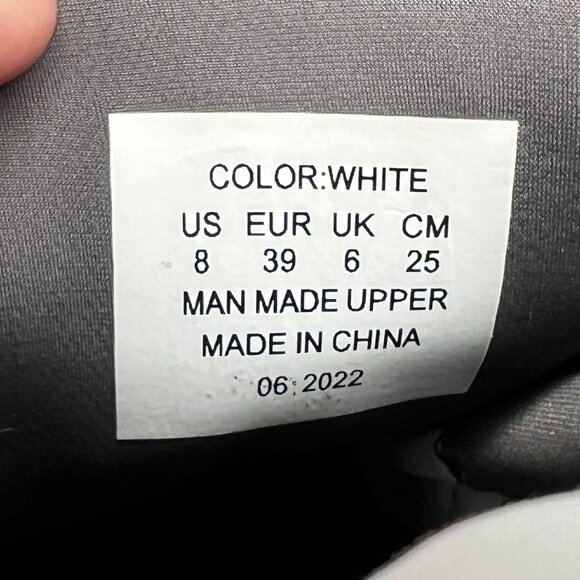 Snibbs Spacecloud Work Shoe Womens Size 8 White Athletic Non Slip Safety Sneaker - Picture 13 of 13